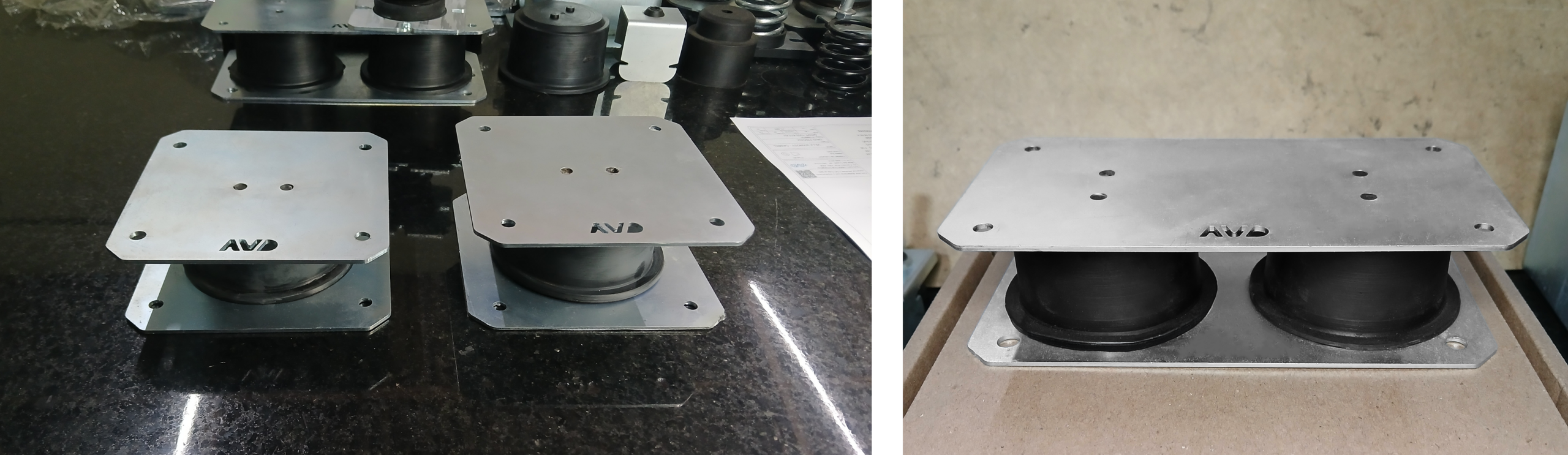 Coxim para vibração de condensadora de Ar-condicionado