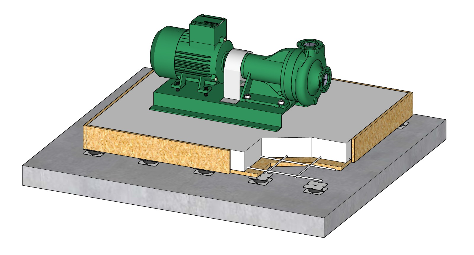 Base de Inércia de baixo custo