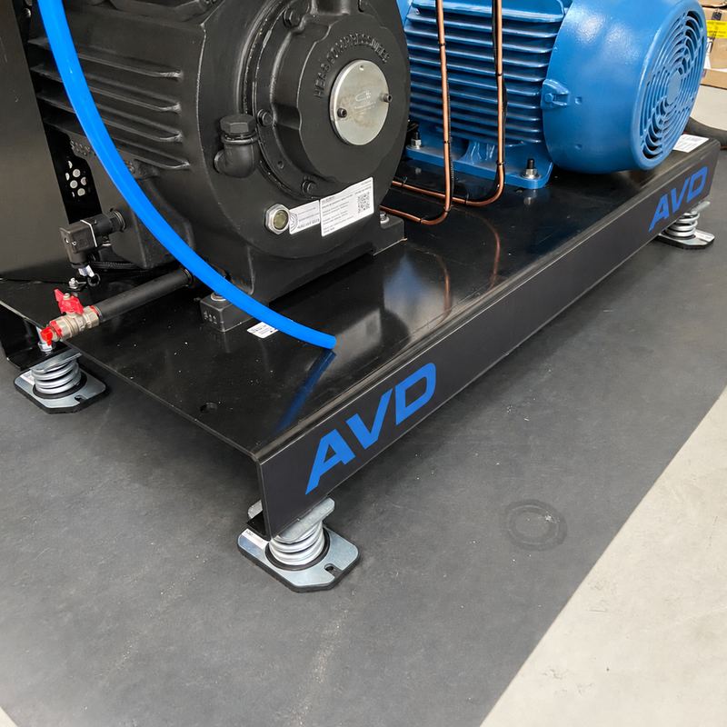 Compressor sobre amortecedores HVAC-1006 AVD